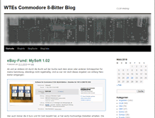 Tablet Screenshot of blog.c128.net
